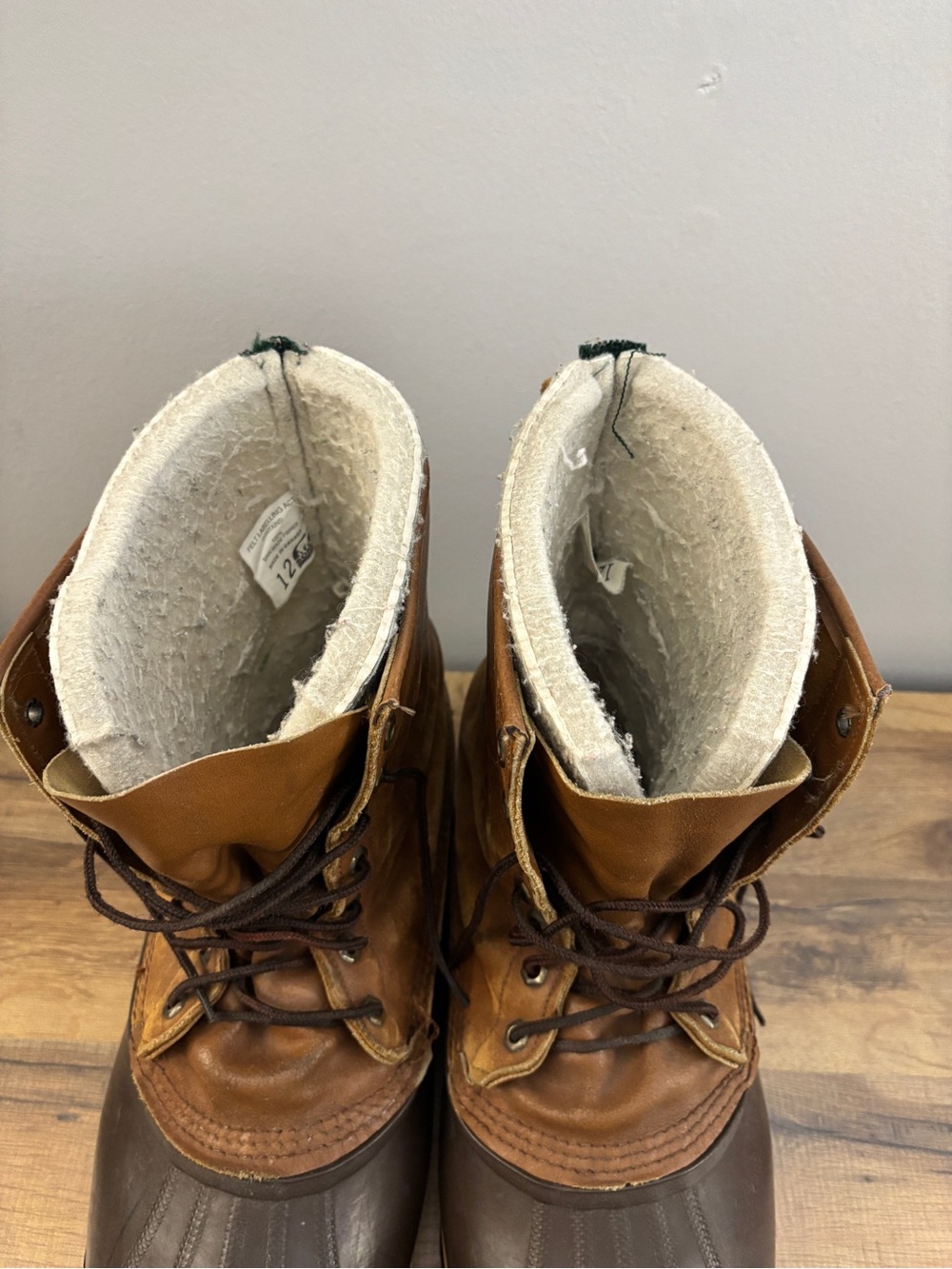 Sorel Chieftain Heavy Duty Insulated Snow Duck Boots Brown Menβs - Picture 5 of 9